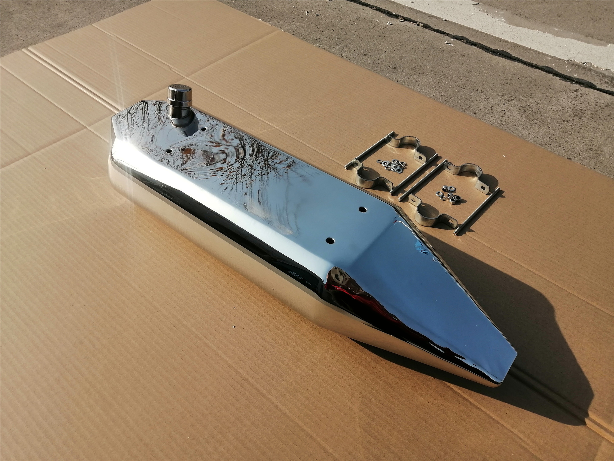 Stainless Steel Gasoline Tank Custom Build